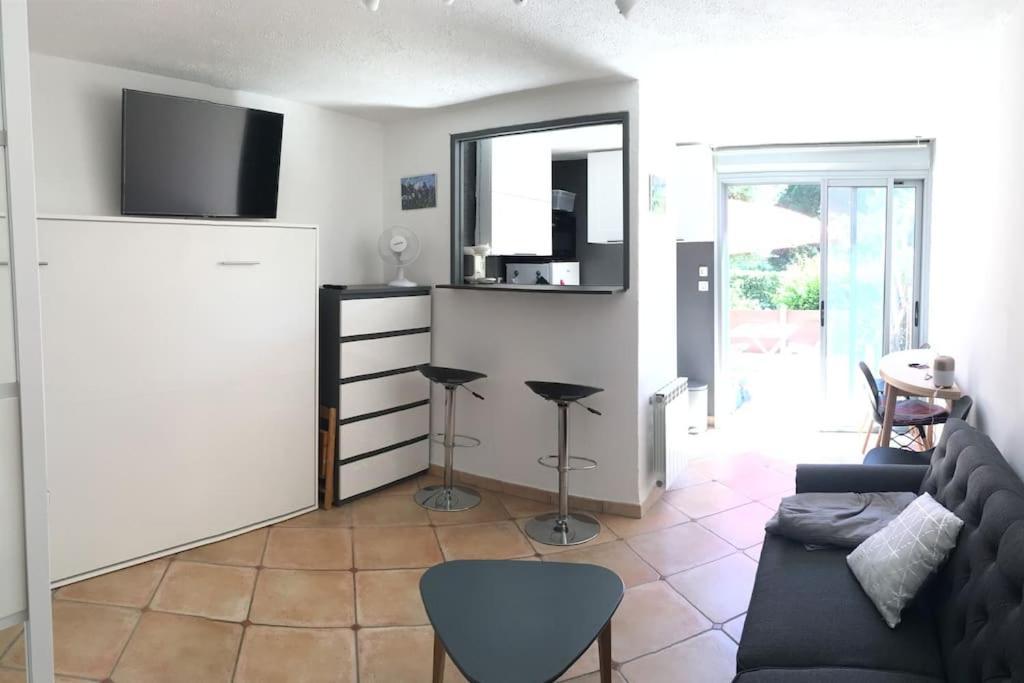 Cap Agde Studio-Cabine Jardin Clos, Port Et Plage Exterior foto